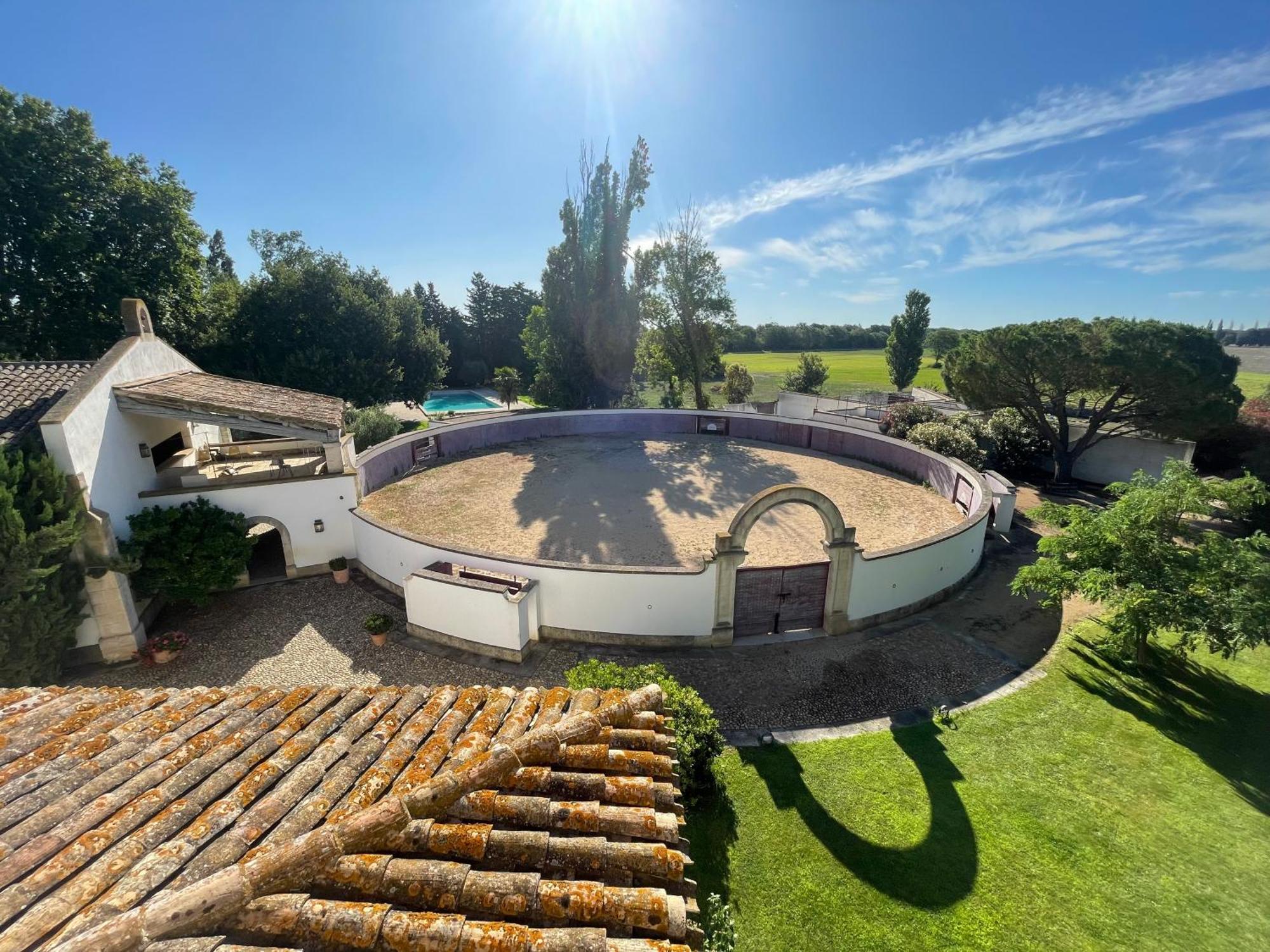Mas Des Becasses, En Provence - 22 Personnes Villa Arles Buitenkant foto